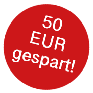 Sparen Sie 50 €